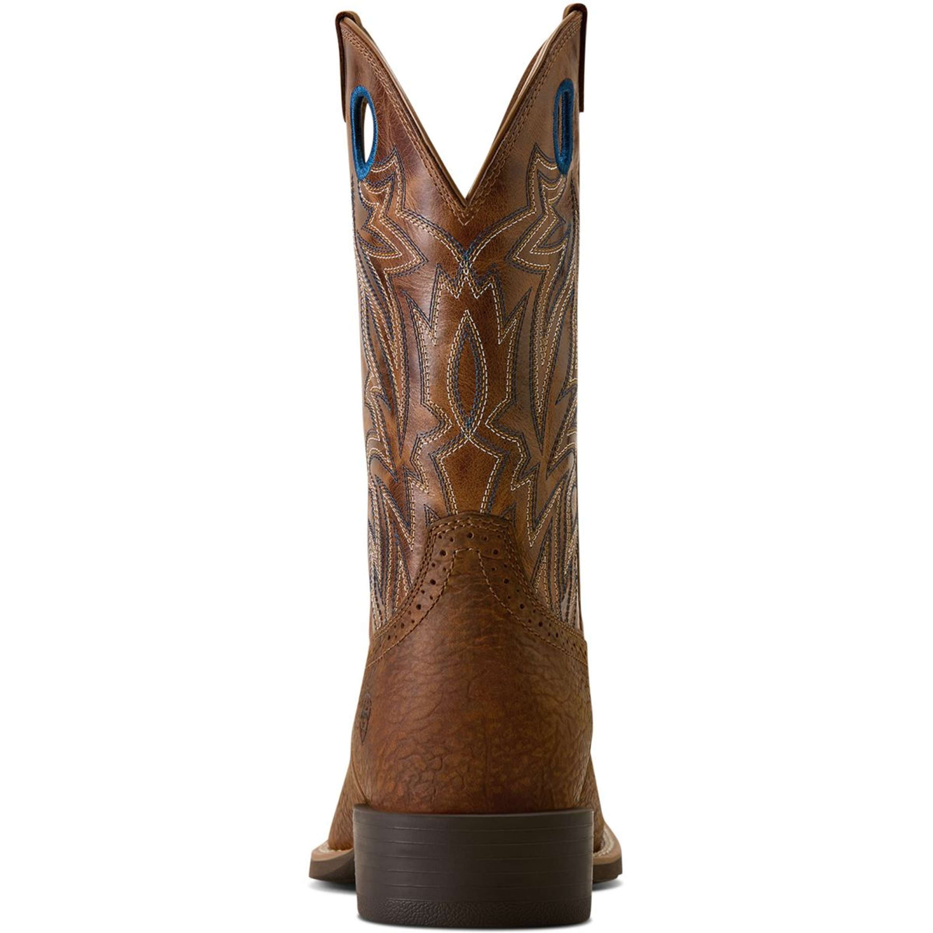 Ariat Stivali Western Sport Sidebet Uomini Dark Tan