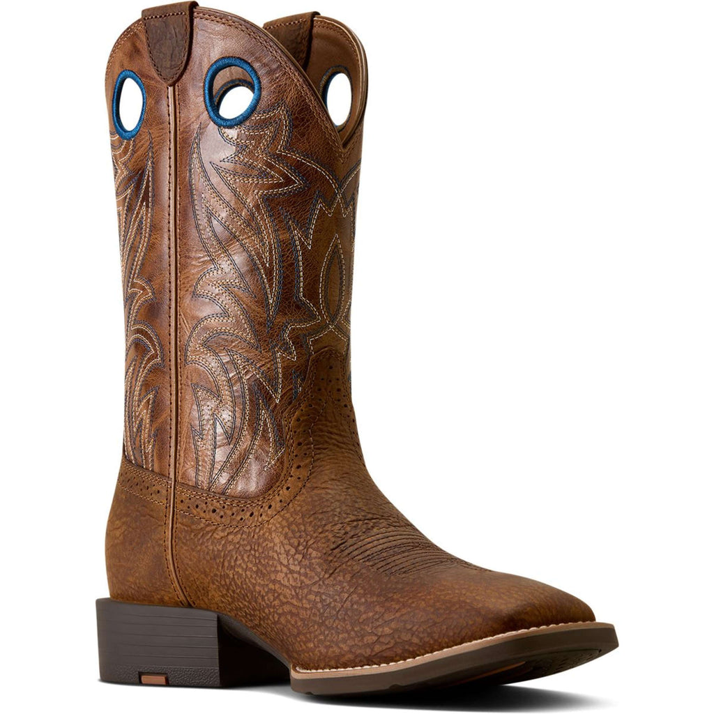 Ariat Stivali Western Sport Sidebet Uomini Dark Tan