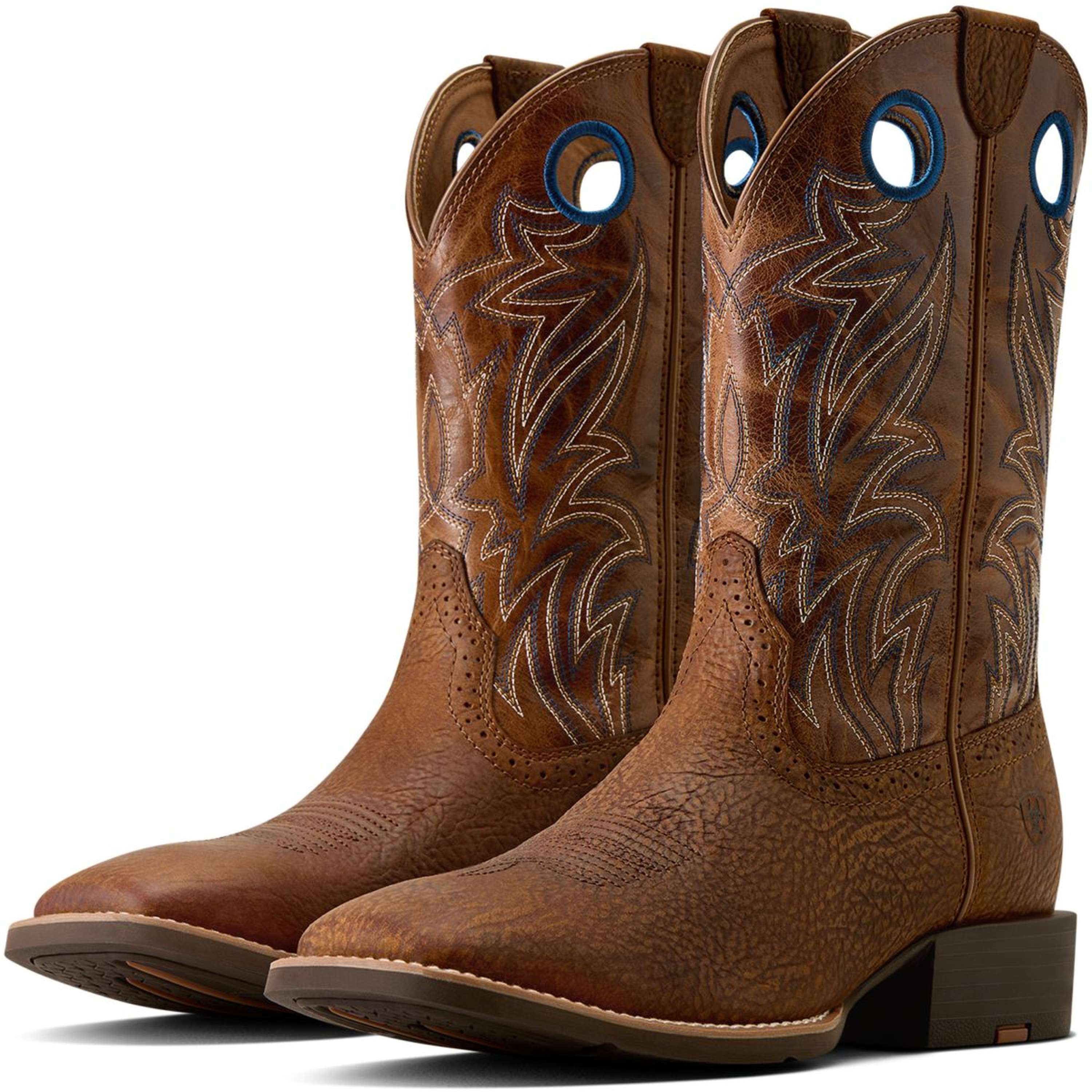 Ariat Stivali Western Sport Sidebet Uomini Dark Tan