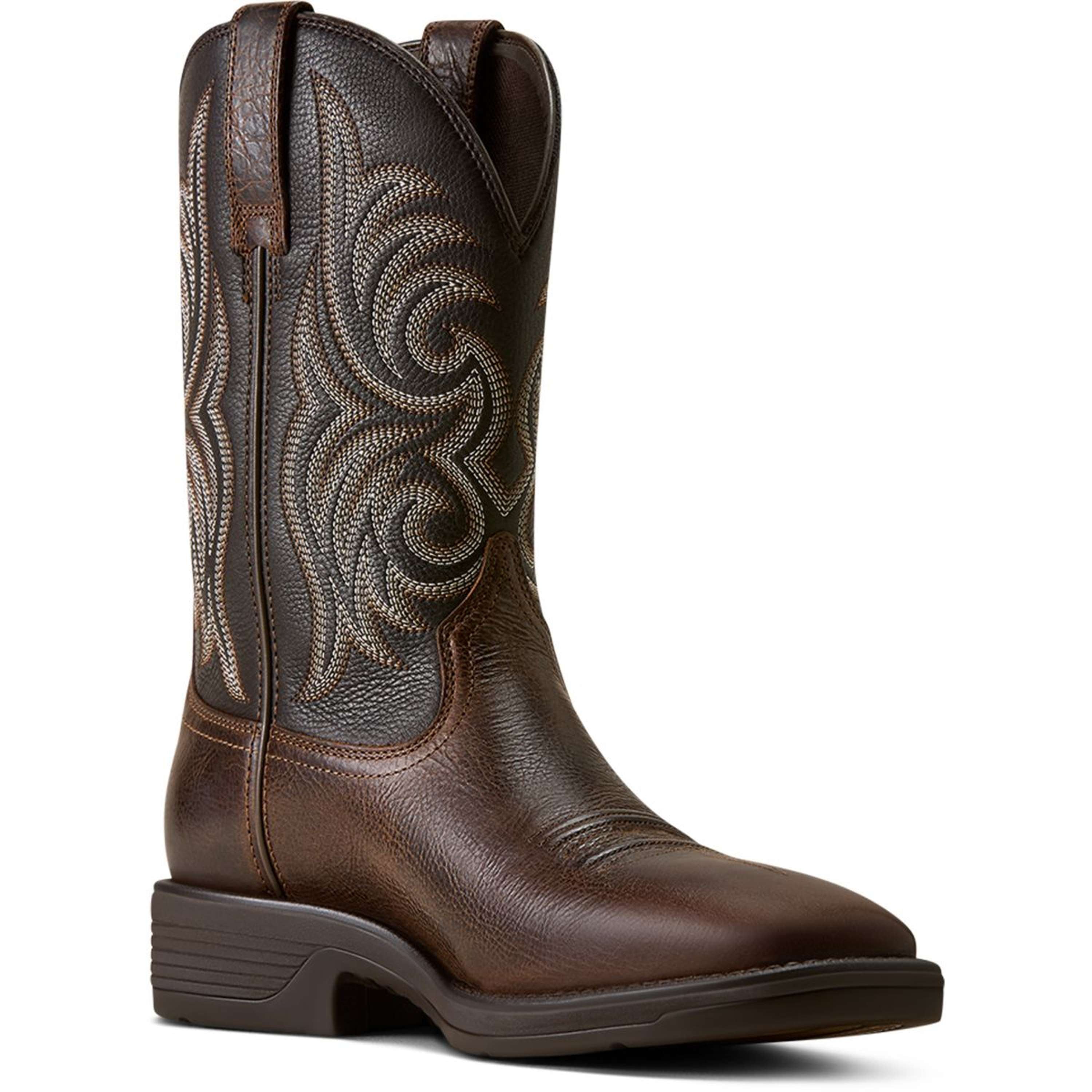 Ariat Stivali Western Ranger Uomini Wicker/Chocolate Smoke