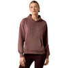 Ariat Felpa con cappuccio Martine Donne Peppercorn