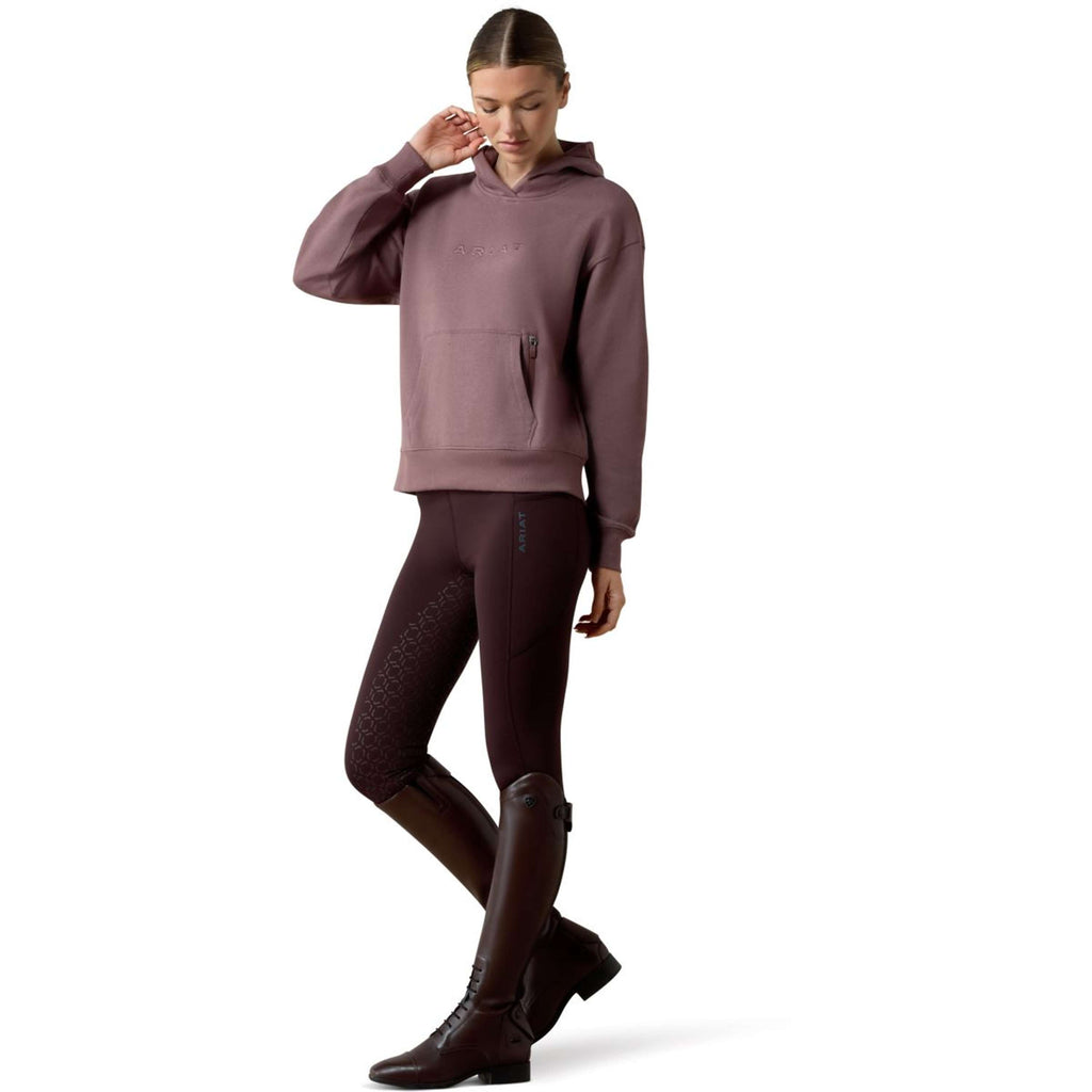 Ariat Felpa con cappuccio Martine Donne Peppercorn
