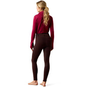 Ariat Leggings da equitazione riscaldanti Venure 2.0 Donne Chocolate Plum
