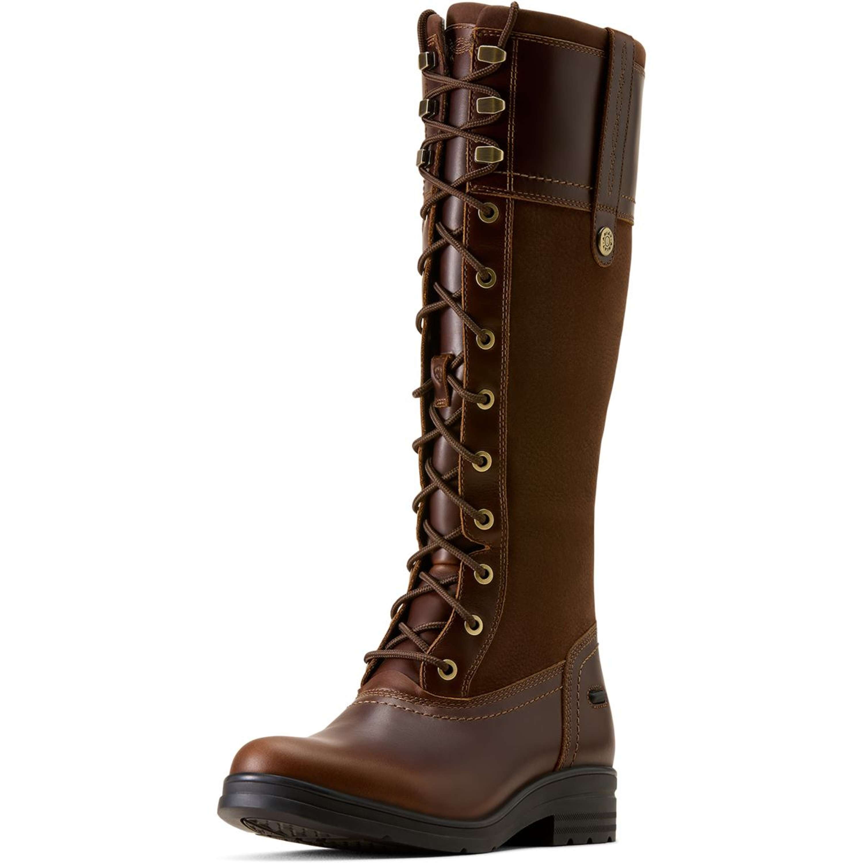 Ariat Stivali da Equitazione Invernali Wythburn H2O Donne Tabacco Brown