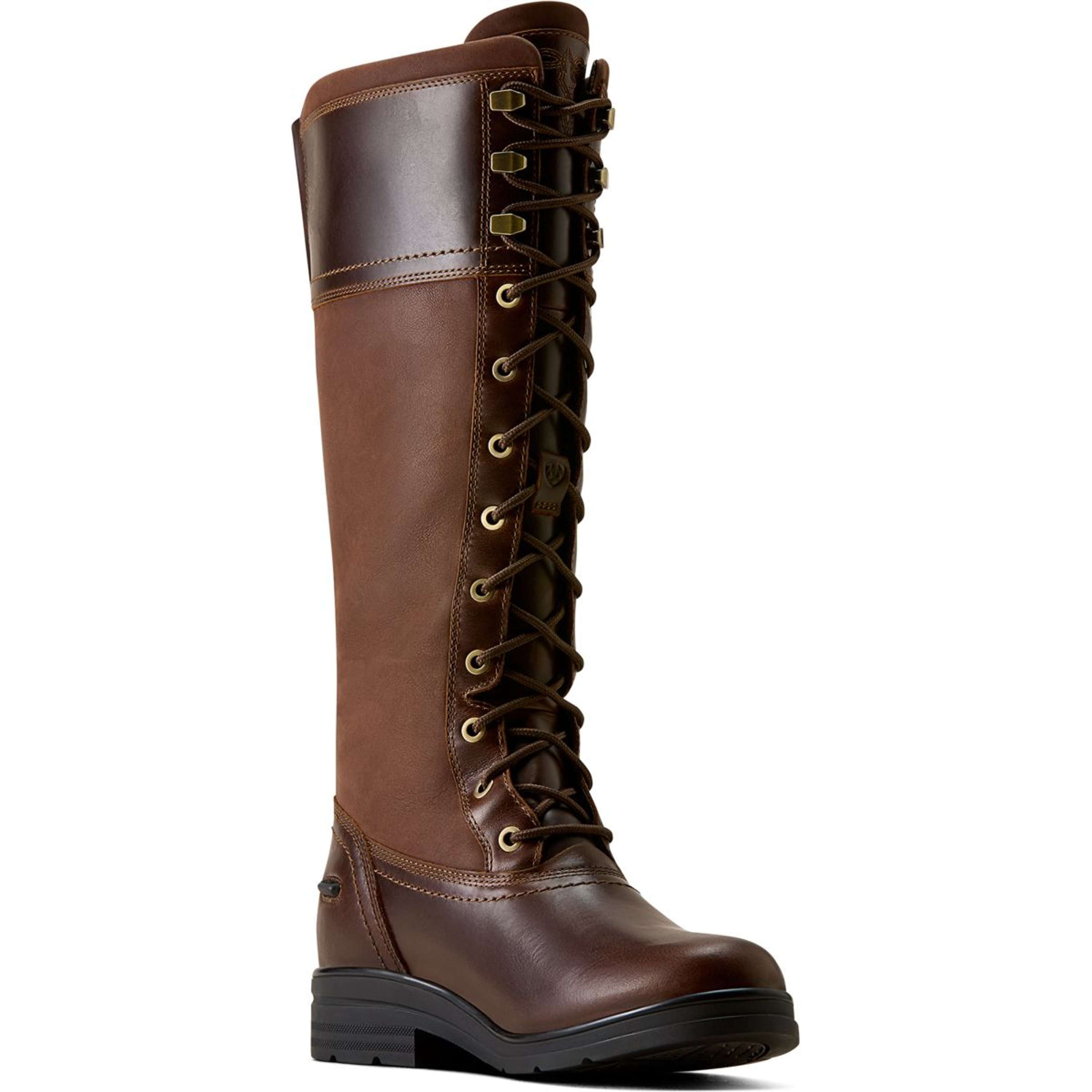 Ariat Stivali da Equitazione Invernali Wythburn H2O Donne Tabacco Brown