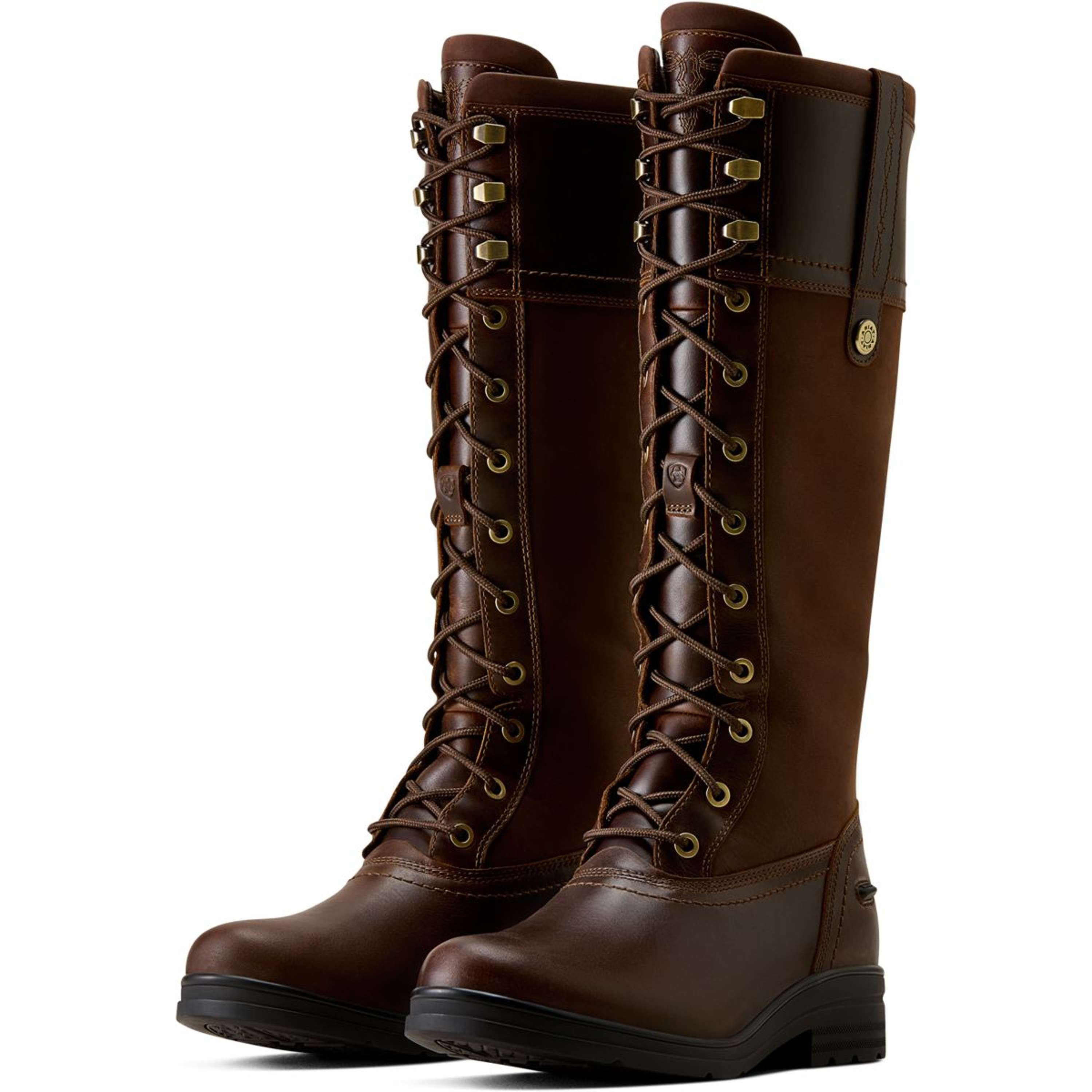 Ariat Stivali da Equitazione Invernali Wythburn H2O Donne Tabacco Brown