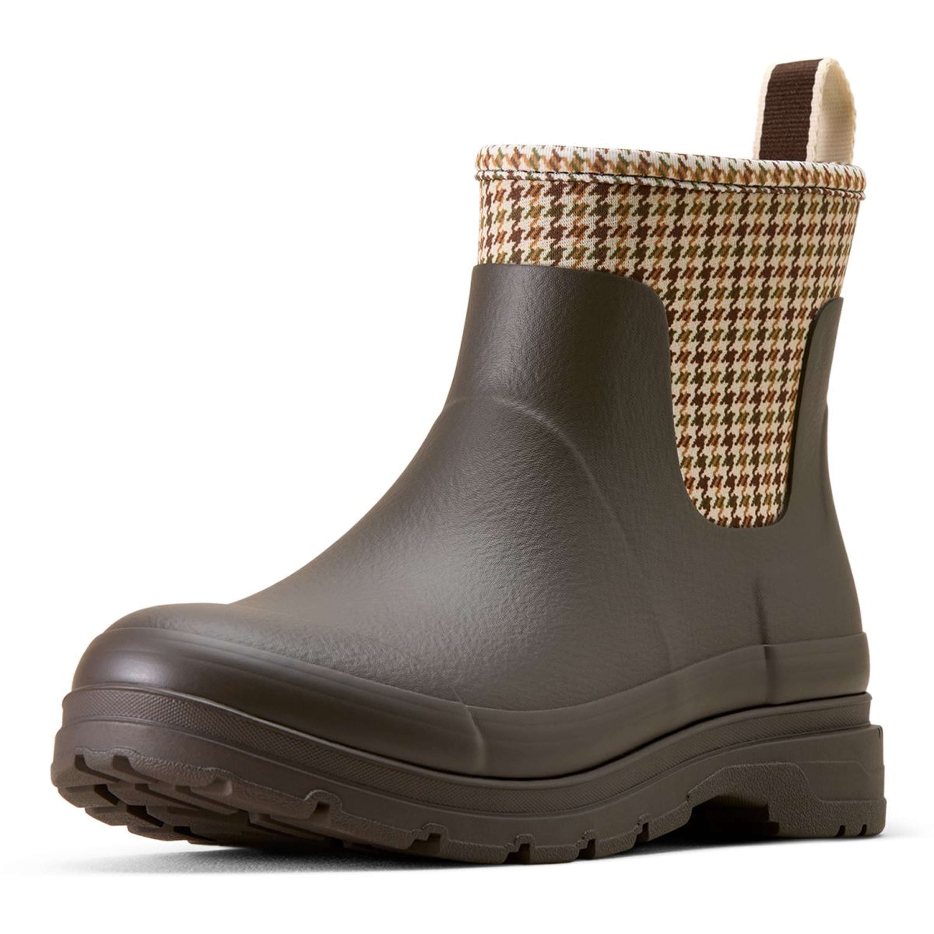 Ariat Stivaletti Kelmarsh Shortie Donne Chocolate/Tan Twill