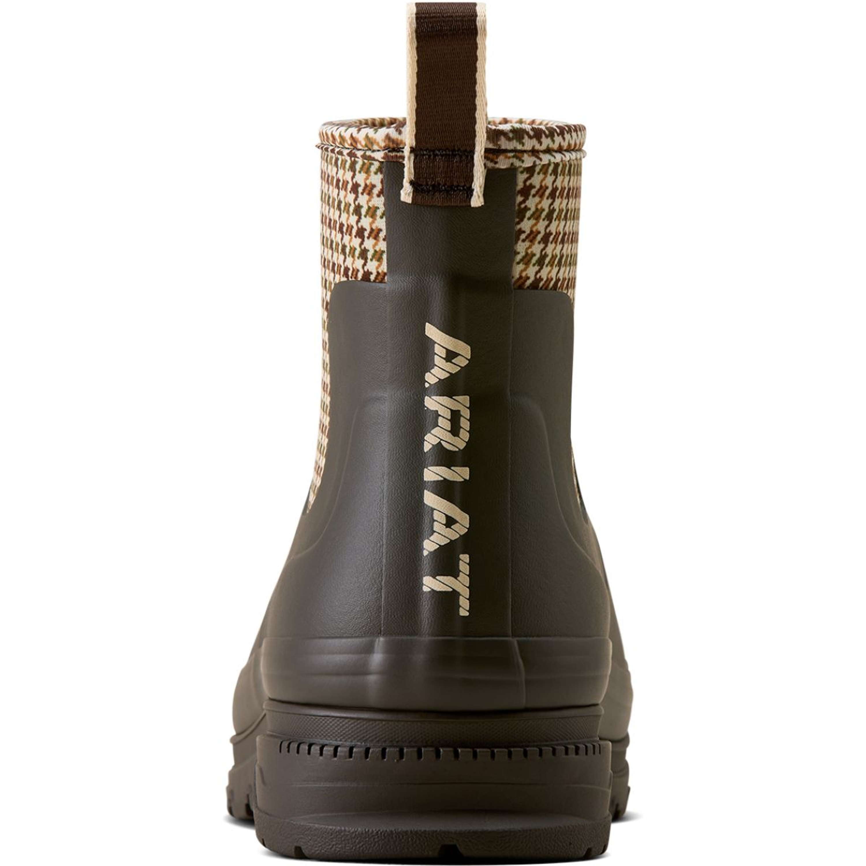 Ariat Stivaletti Kelmarsh Shortie Donne Chocolate/Tan Twill