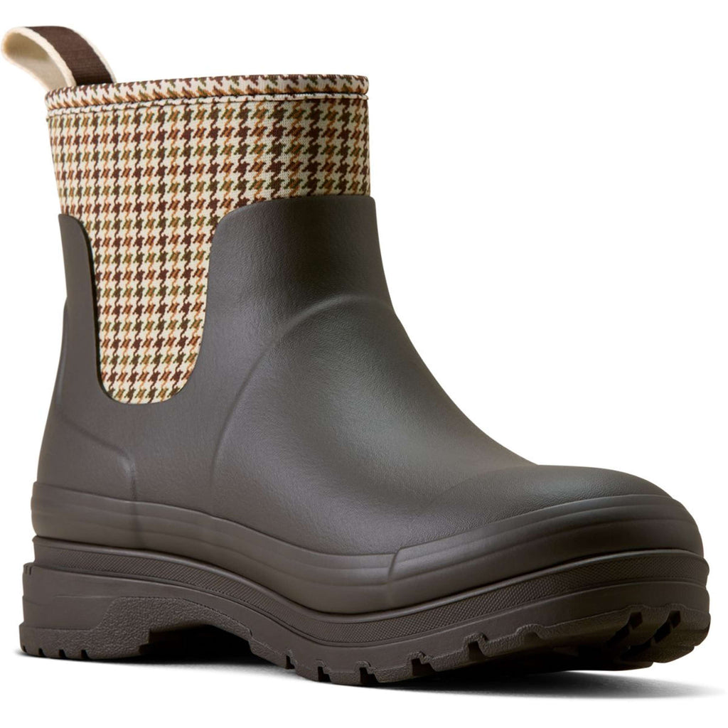 Ariat Stivaletti Kelmarsh Shortie Donne Chocolate/Tan Twill