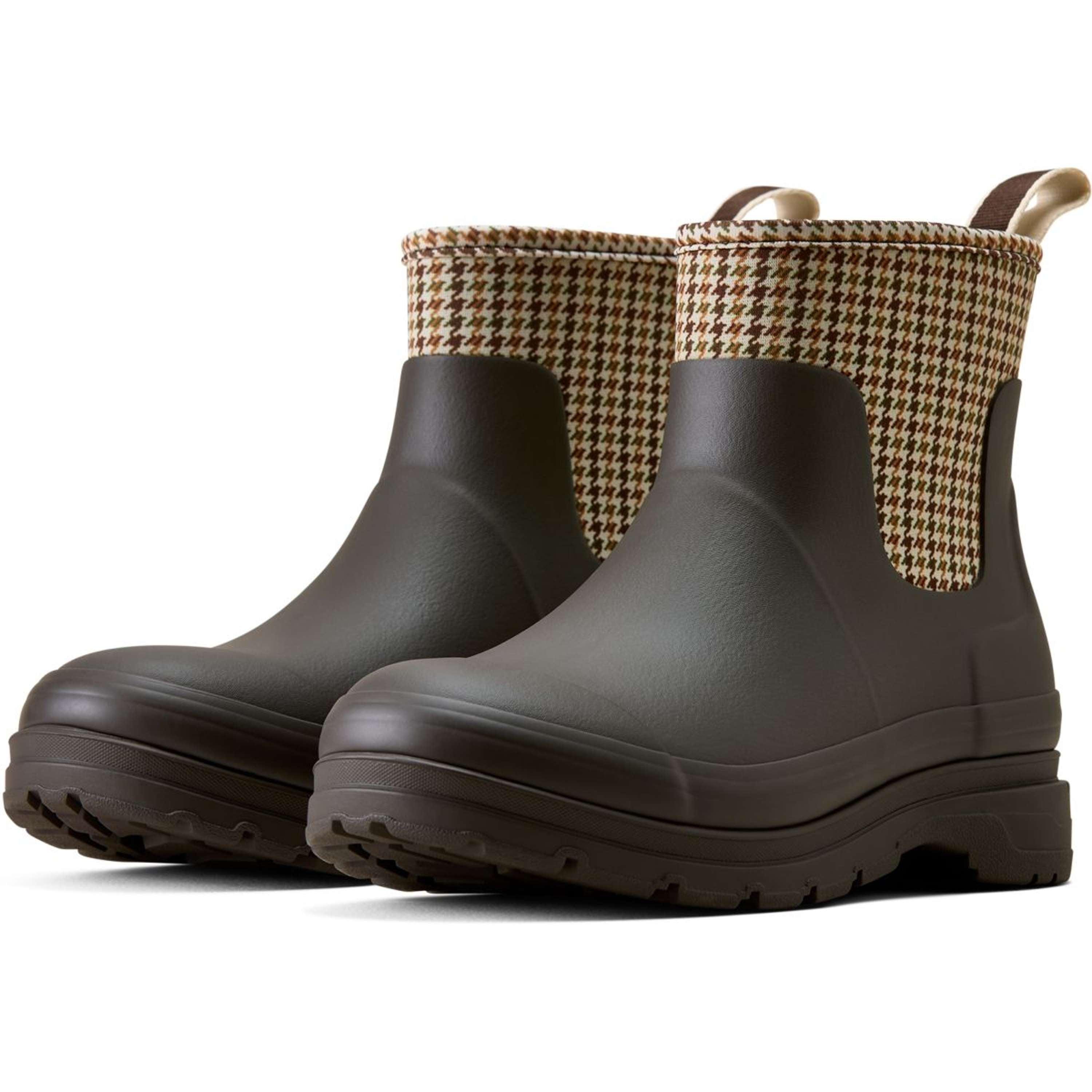 Ariat Stivaletti Kelmarsh Shortie Donne Chocolate/Tan Twill