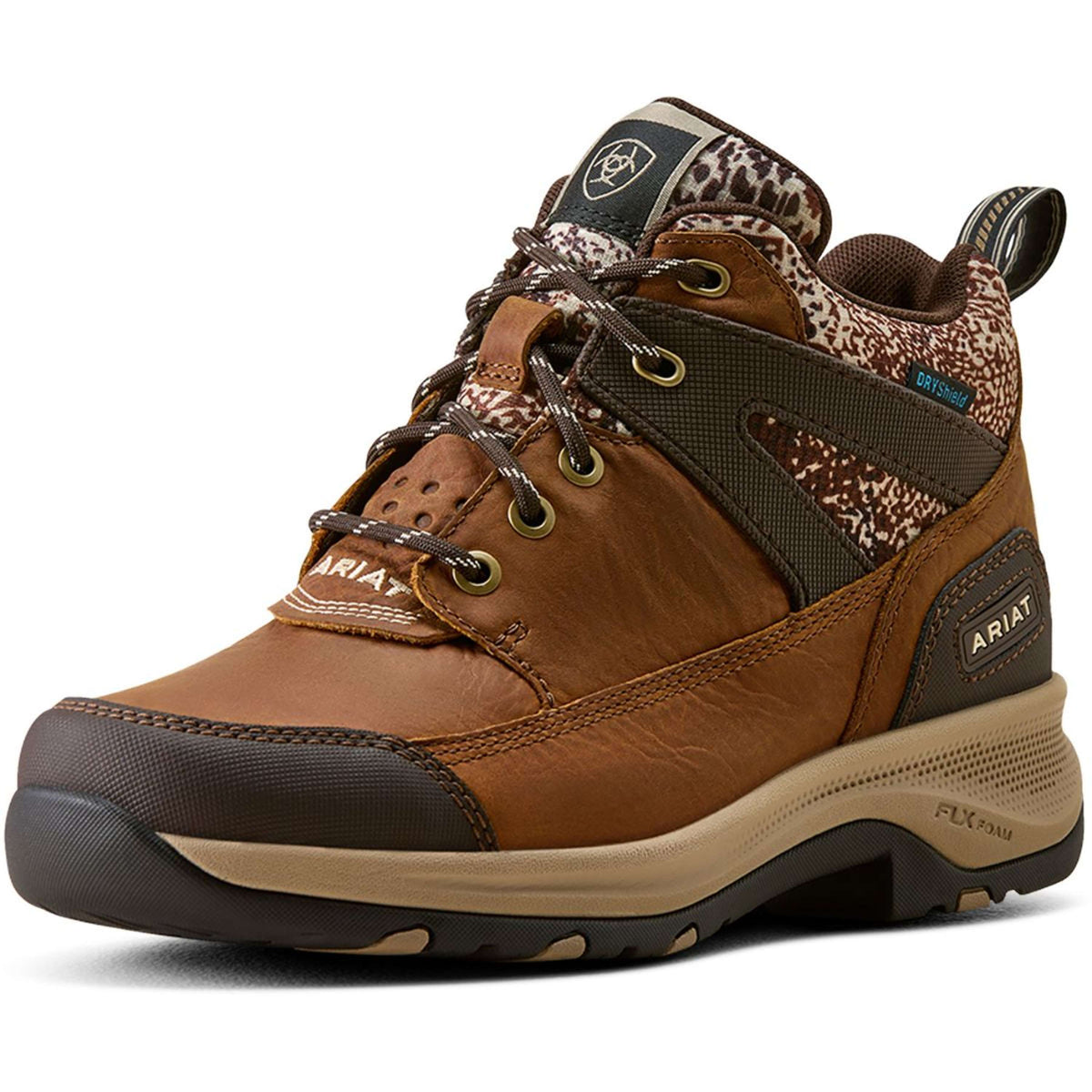Ariat Stivali da Scuderia Terrain Trek H2O Donne Natural Tan