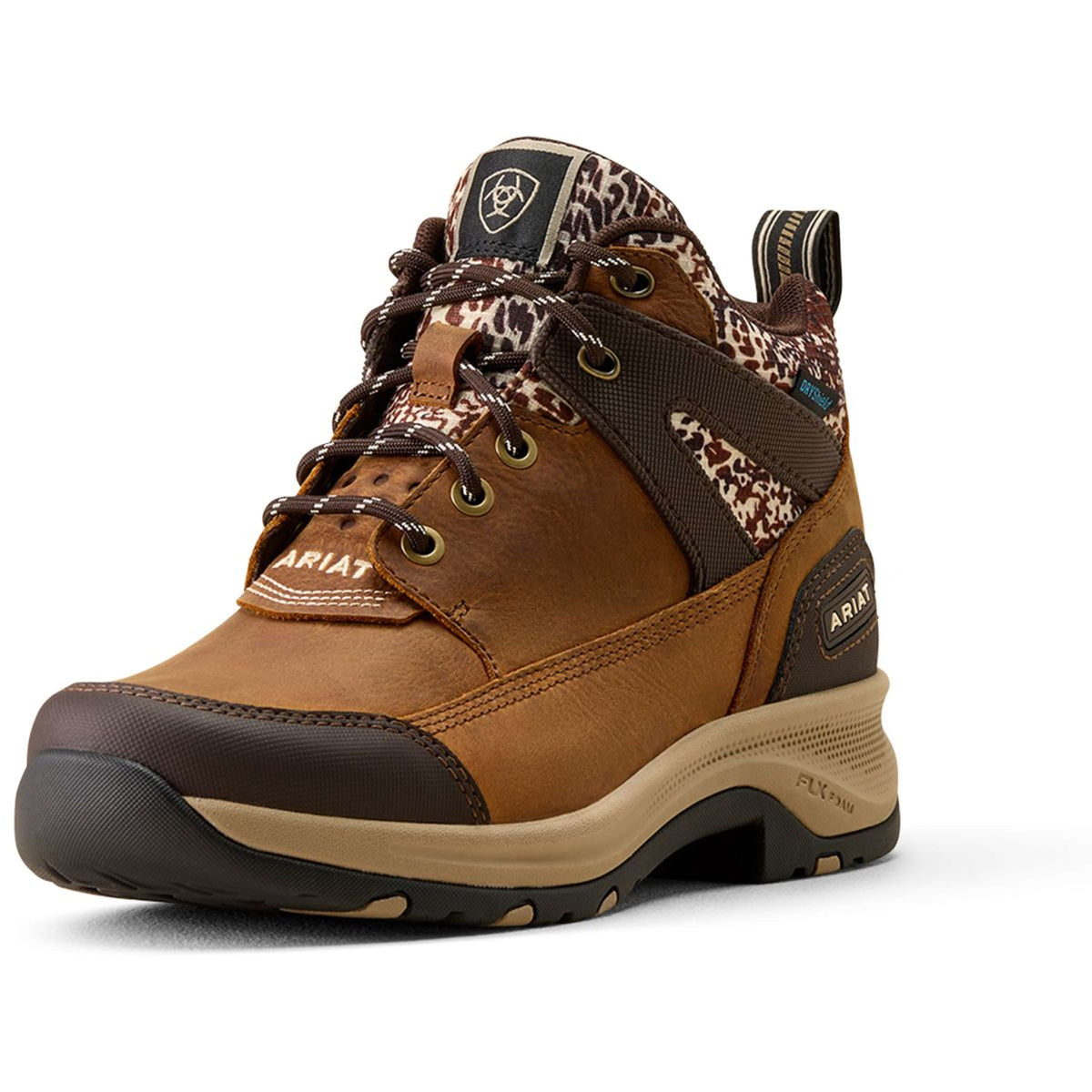 Ariat Stivali da Scuderia Terrain Trek H2O Donne Natural Tan