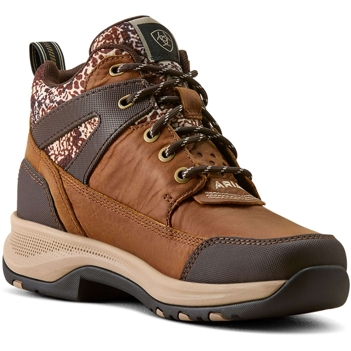 Ariat Stivali da Scuderia Terrain Trek H2O Donne Natural Tan
