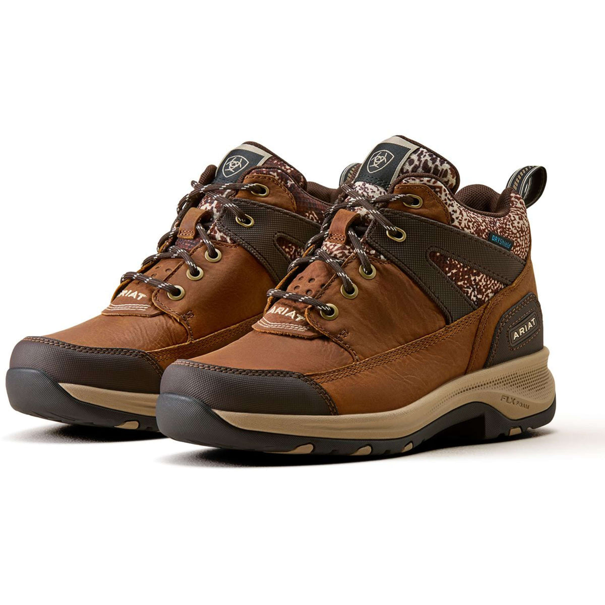 Ariat Stivali da Scuderia Terrain Trek H2O Donne Natural Tan