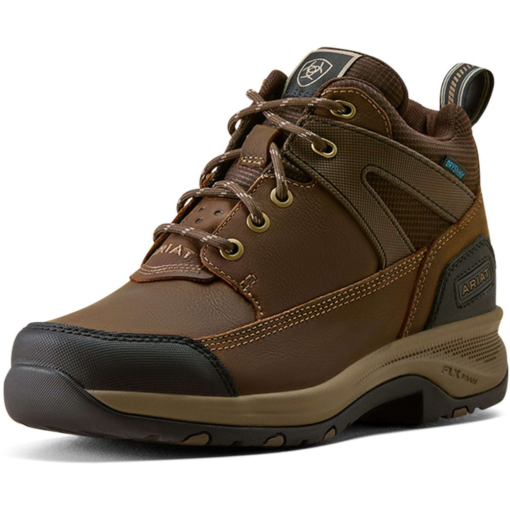 Ariat Stivali da Scuderia Terrain Trek H2O Donne Cioccolato Fondente