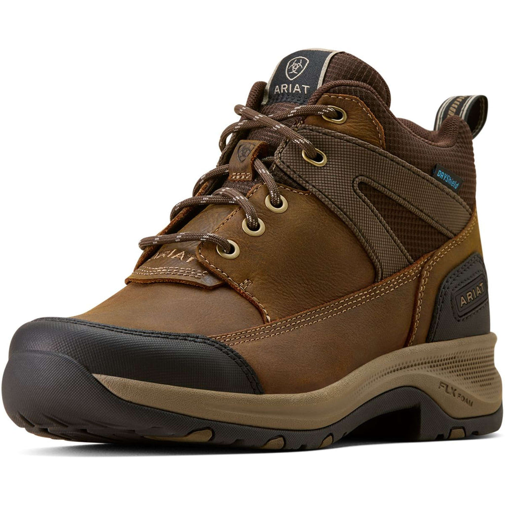 Ariat Stivali da Scuderia Terrain Trek H2O Donne Cioccolato Fondente