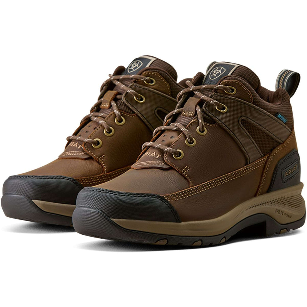 Ariat Stivali da Scuderia Terrain Trek H2O Donne Cioccolato Fondente
