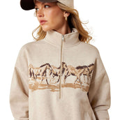 Ariat Maglione Running Wild Donne Farina d'avena