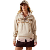 Ariat Maglione Running Wild Donne Farina d'avena