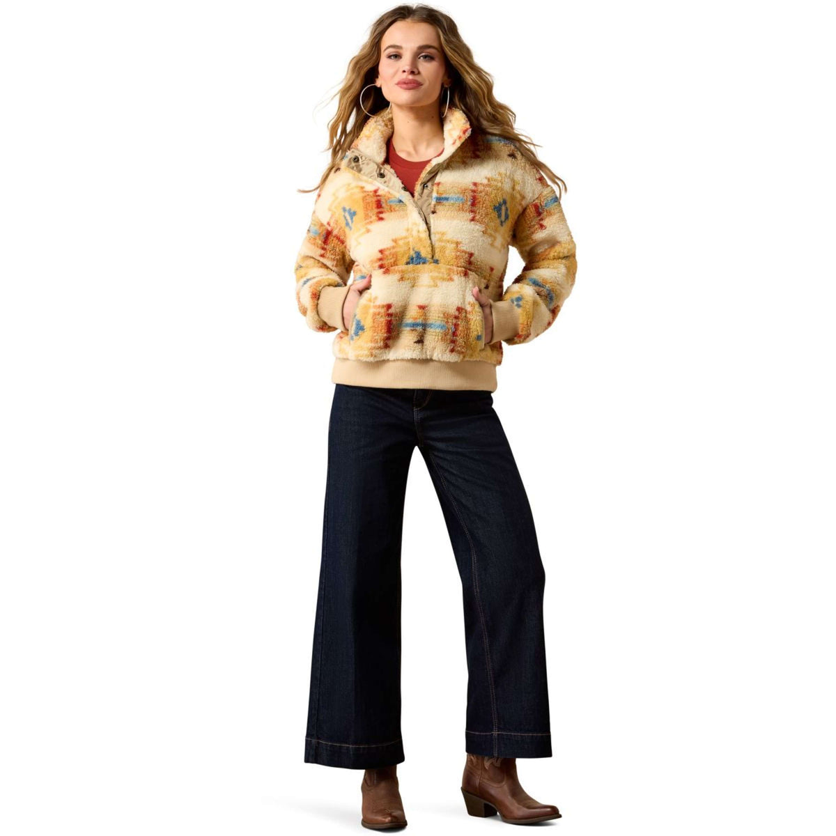 Ariat Maglione Berber Donne Sonoma Southwest