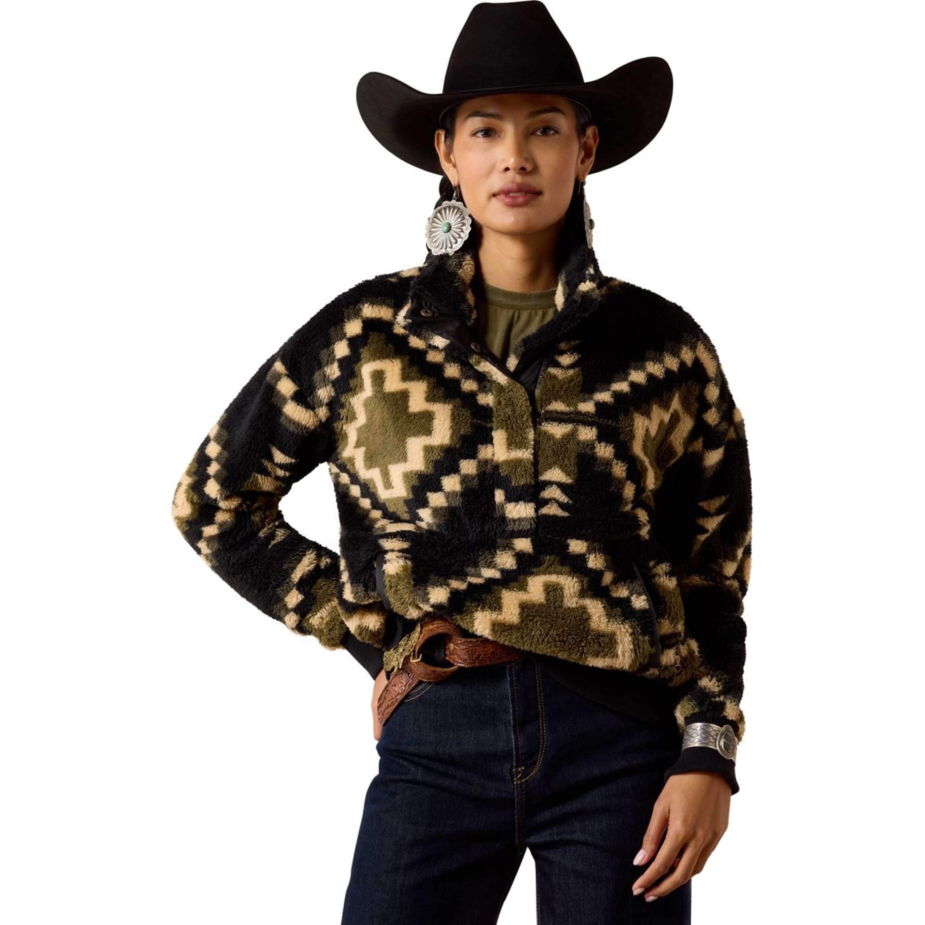 Ariat Maglione Berber Donne Gambit Southwest