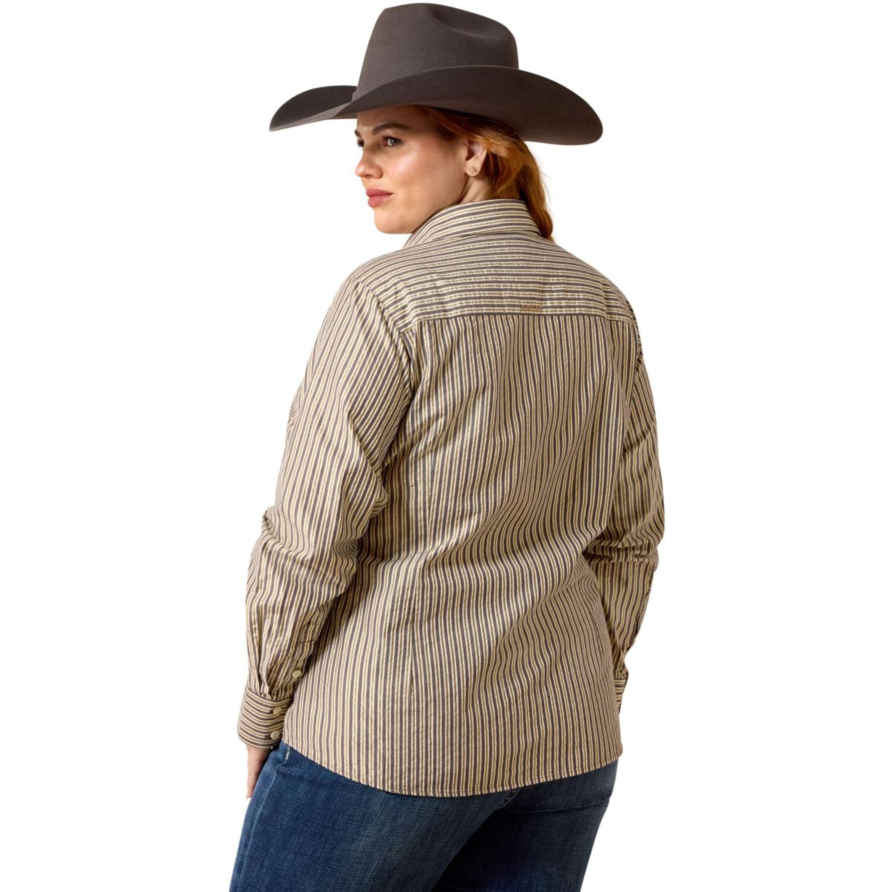 Ariat Blusa Kirby Donne Chocolate Plum