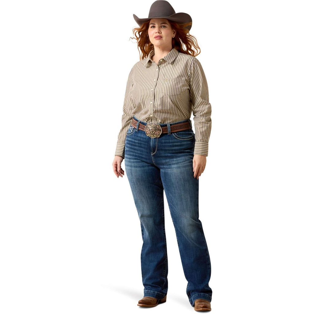 Ariat Blusa Kirby Donne Chocolate Plum