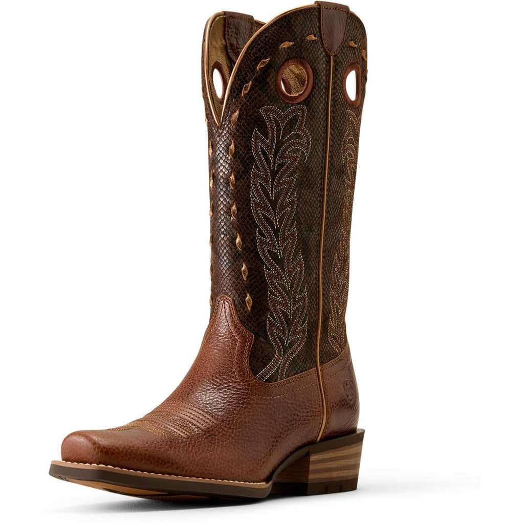 Ariat Stivali Western Lucera NcToe Donne Deepest Tan/Chocolate Snake