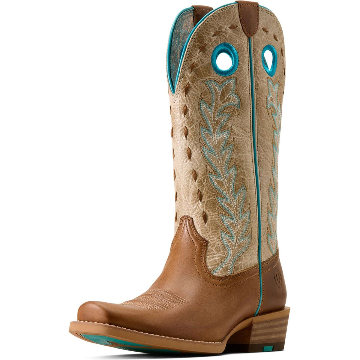 Ariat Stivali Western Lucera NcToe Donne Wheat Brown/Soft Parchment