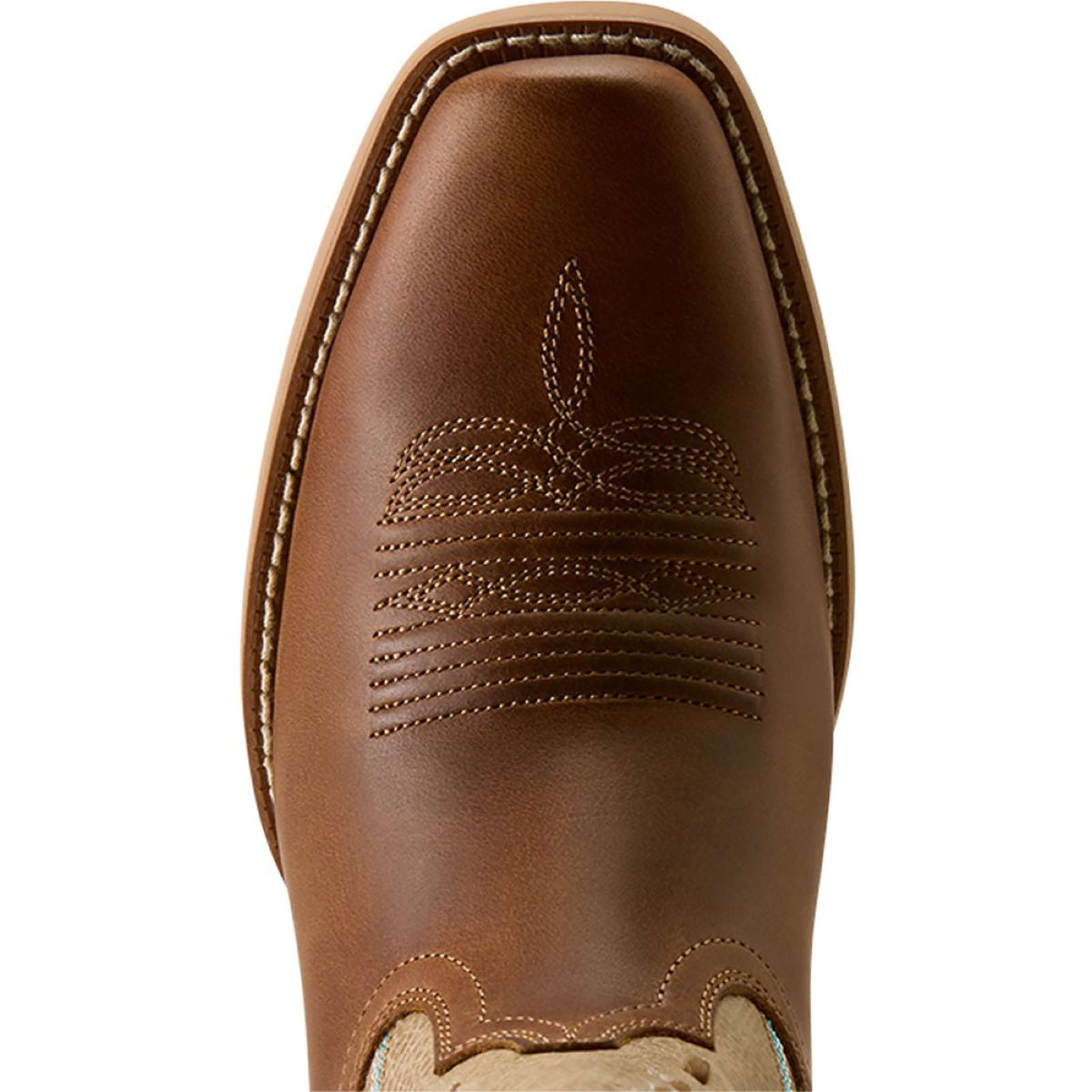 Ariat Stivali Western Lucera NcToe Donne Wheat Brown/Soft Parchment