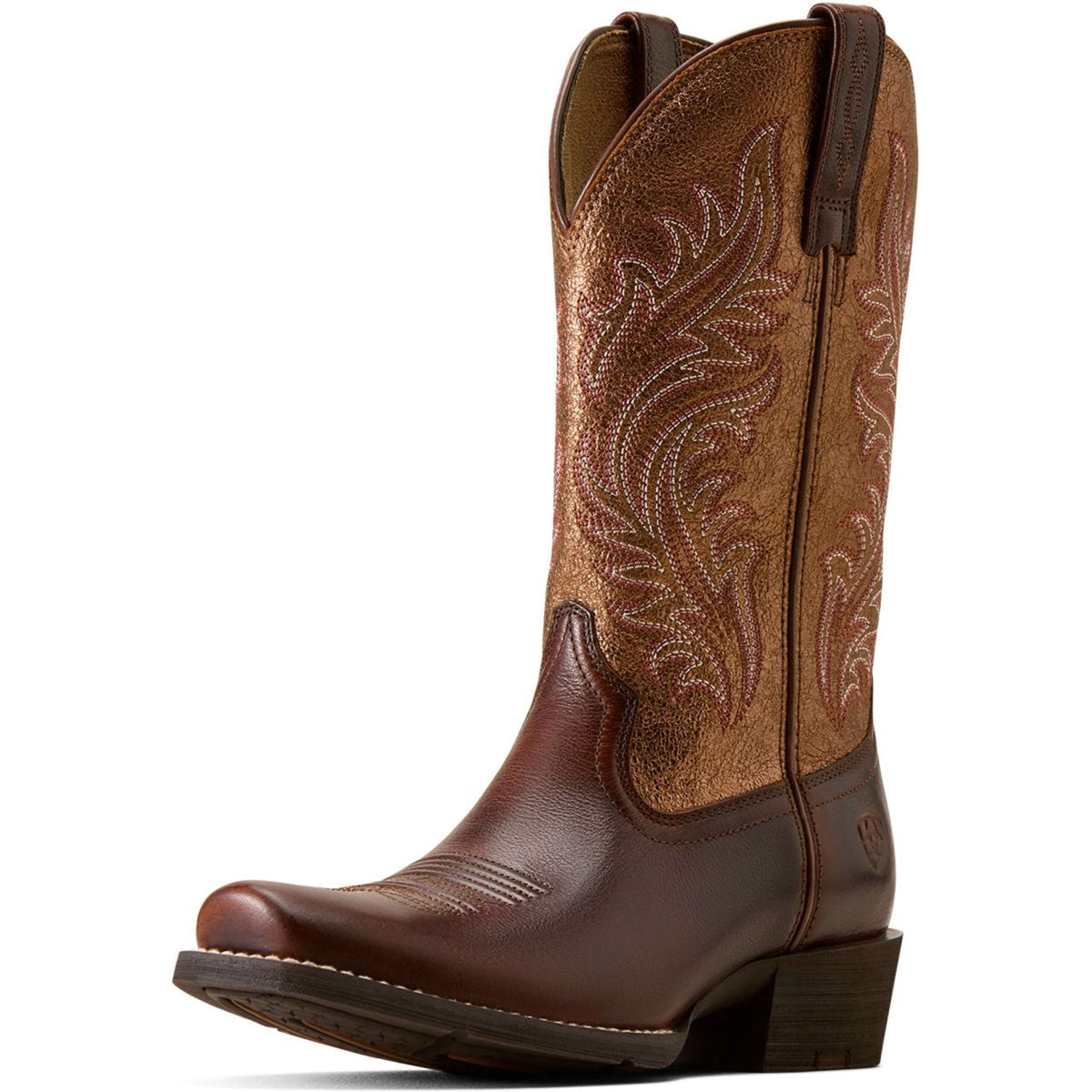 Ariat Stivali Western Round Up NcToe Donne Espresso