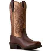 Ariat Stivali Western Round Up NcToe Donne Espresso