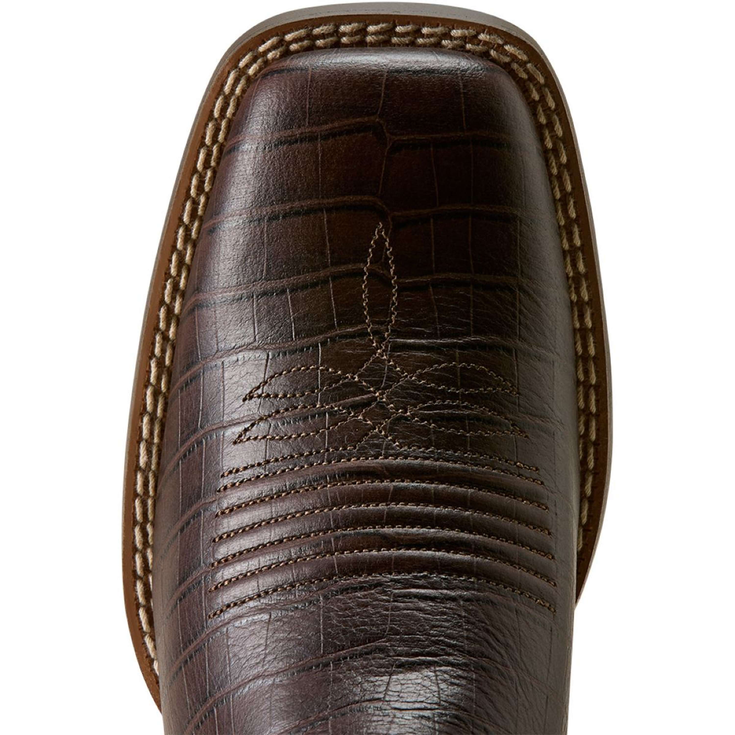Ariat Stivali Western Round Up Holly Donne Chocolate Croc