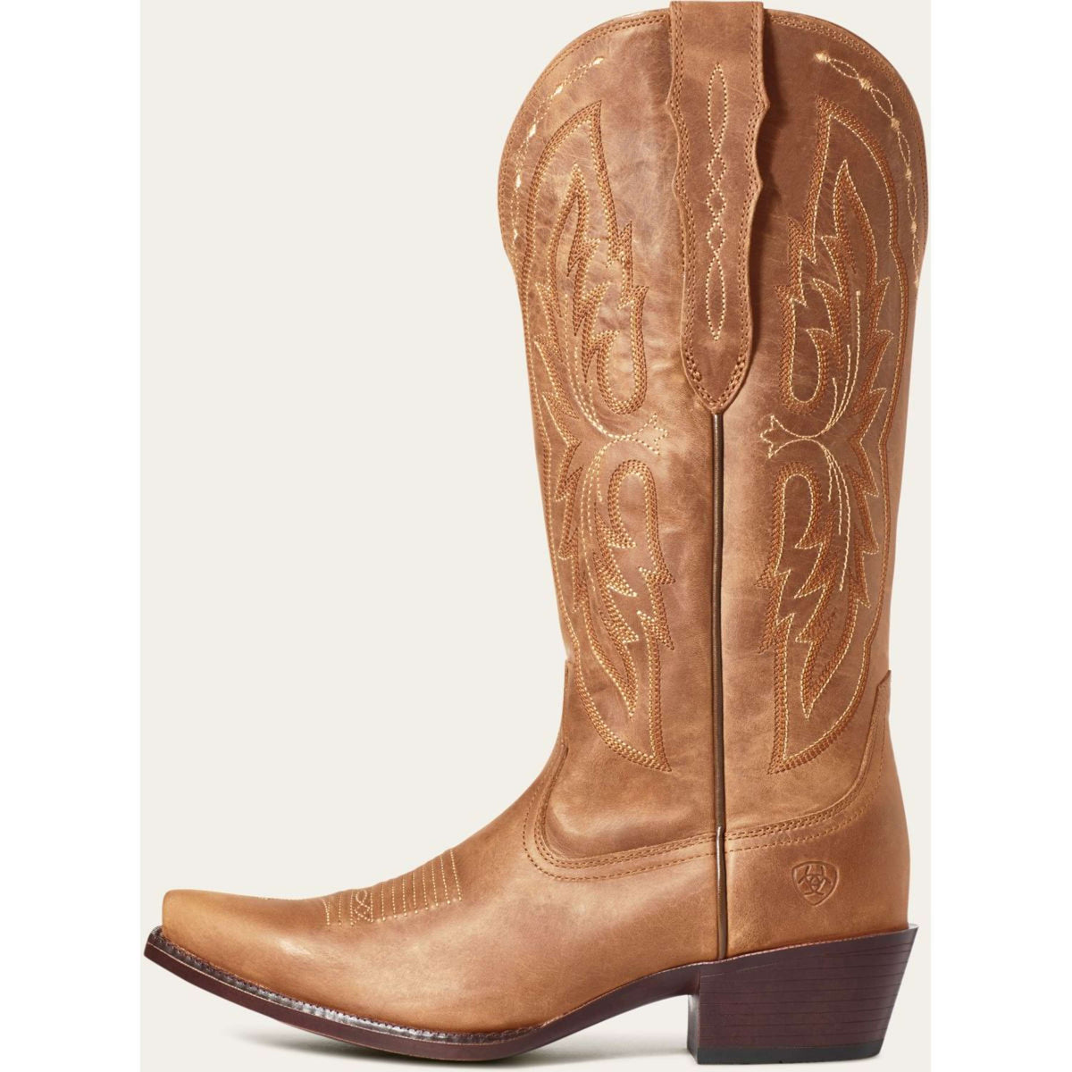 Ariat Stivali Western Heritage X Toe Elastic Calf Donne Marrone