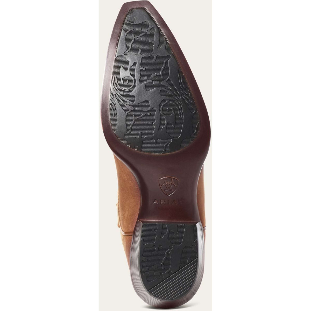 Ariat Stivali Western Heritage X Toe Elastic Calf Donne Marrone