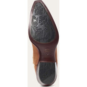 Ariat Stivali Western Heritage X Toe Elastic Calf Donne Marrone