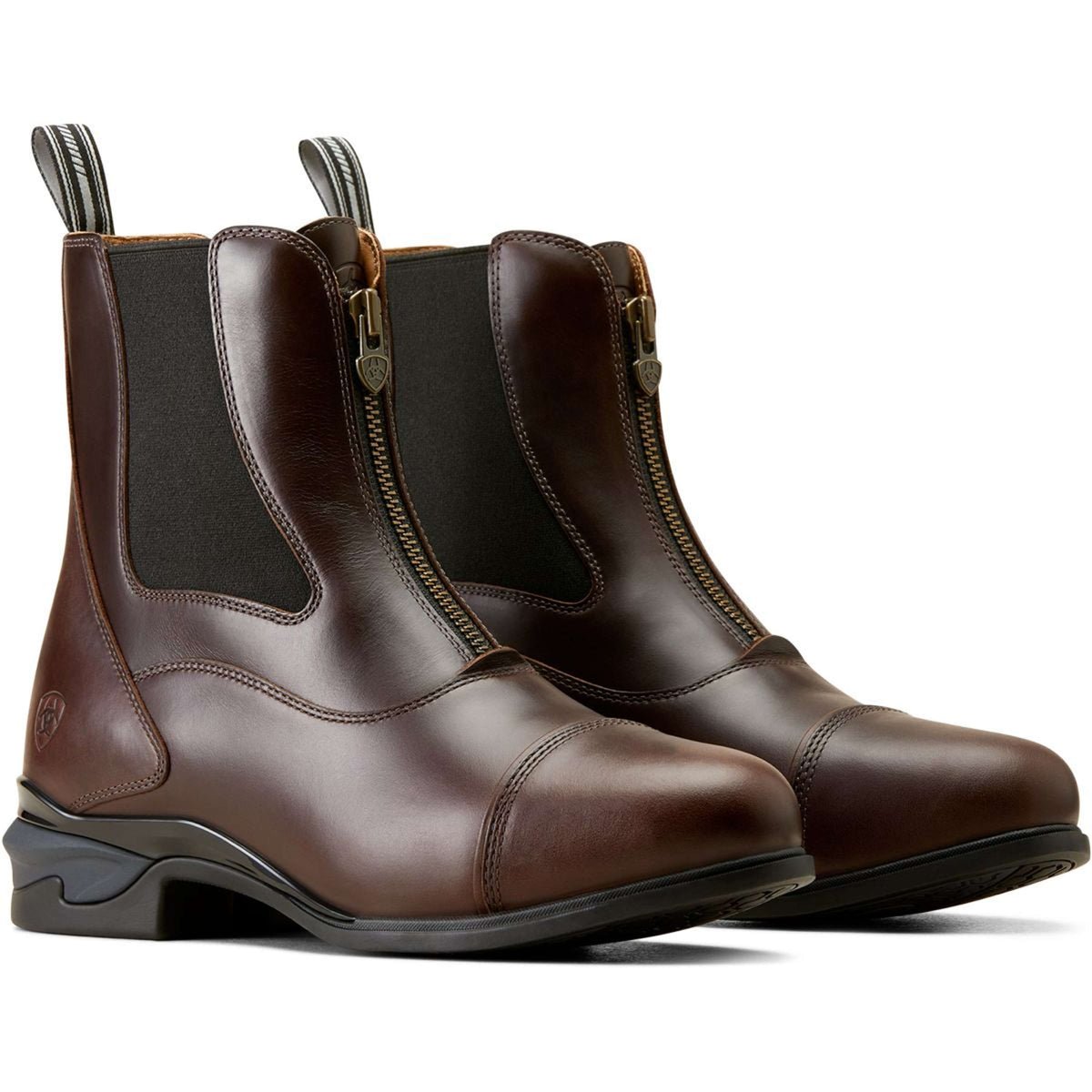 Ariat Stivaletti Devon Zip Uomini Waxed Chocolate