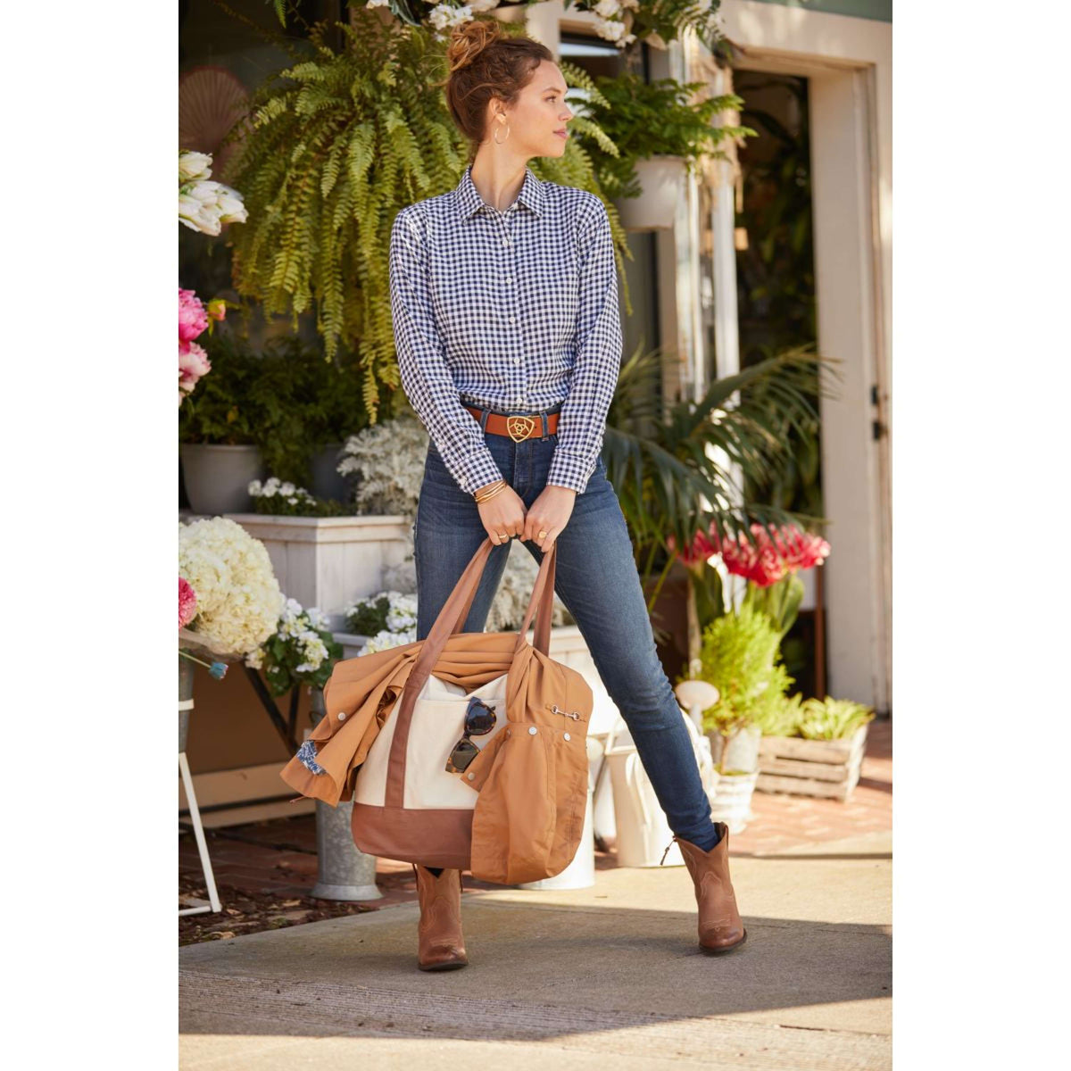 Ariat Stivale western Darlin Donne Burnt Sugar