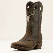 Ariat Stivali Western Hybrid Roughstock Antler Uomini Wild Taupe/Espresso