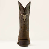 Ariat Stivali Western Hybrid Roughstock Antler Uomini Wild Taupe/Espresso