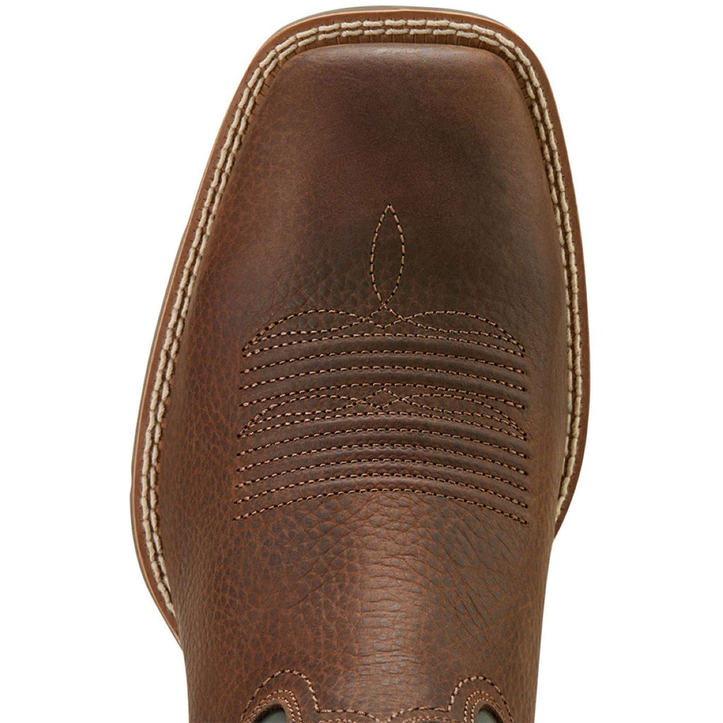 Ariat Stivali Western Sport Outdoor Uomini Brown Oiled/Tack Green