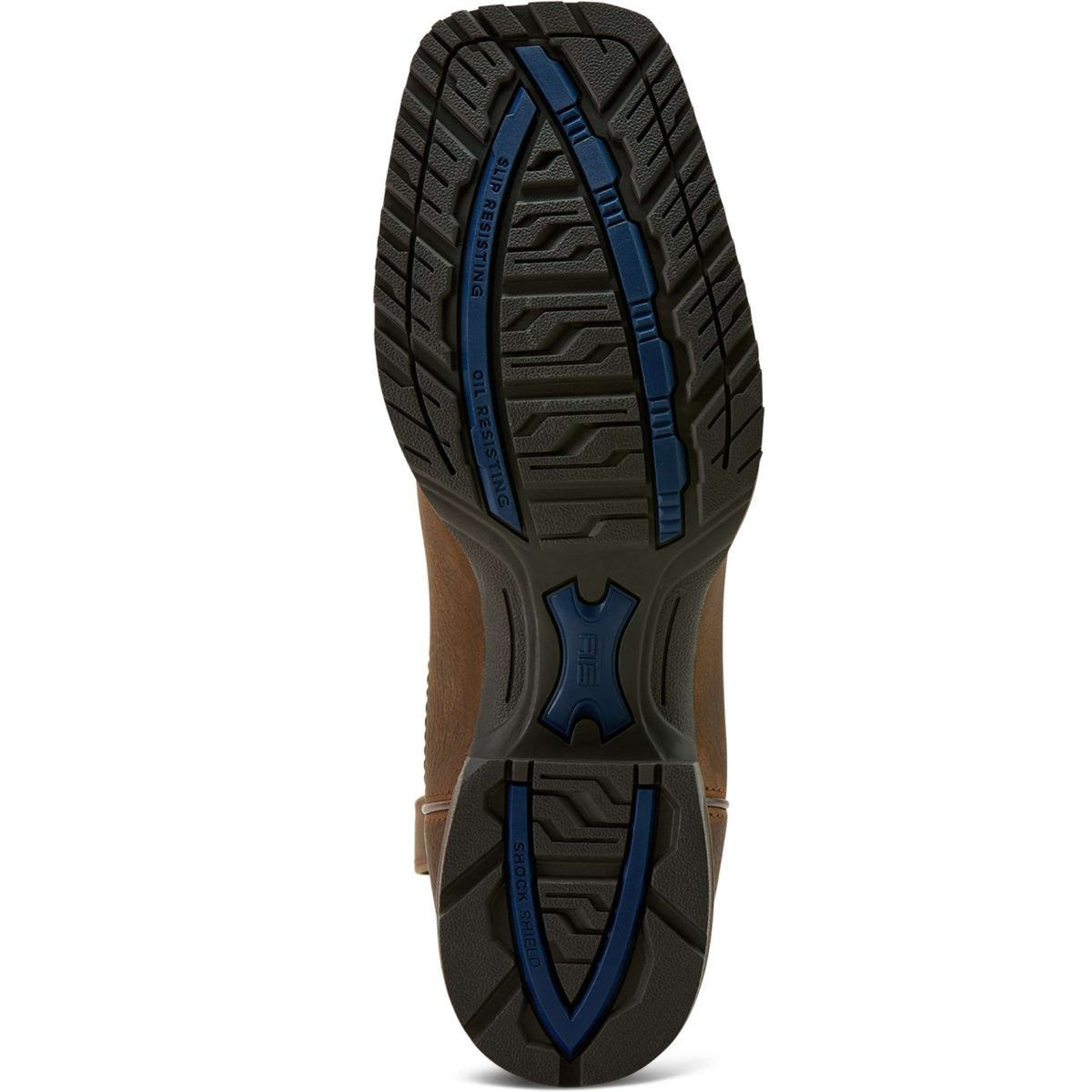 Ariat Stivali Western Hybrid Ranchwork H2O Uomini Tavern Taupe/Dark Denim