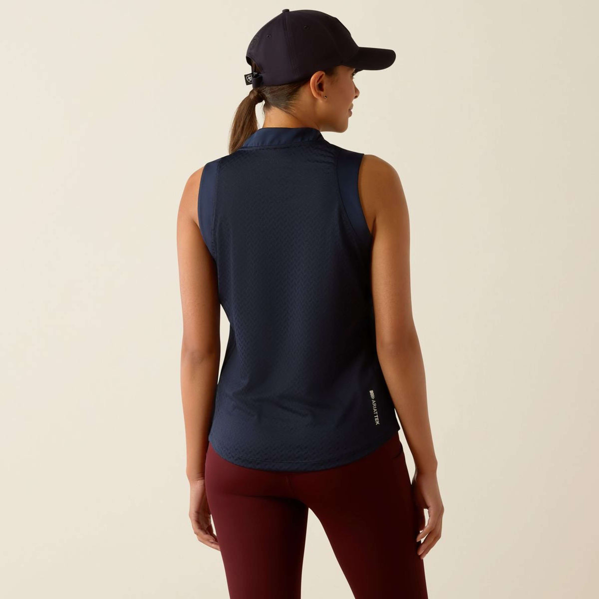 Ariat Top Mesa Baselayer Senza Maniche Navy Eclipse