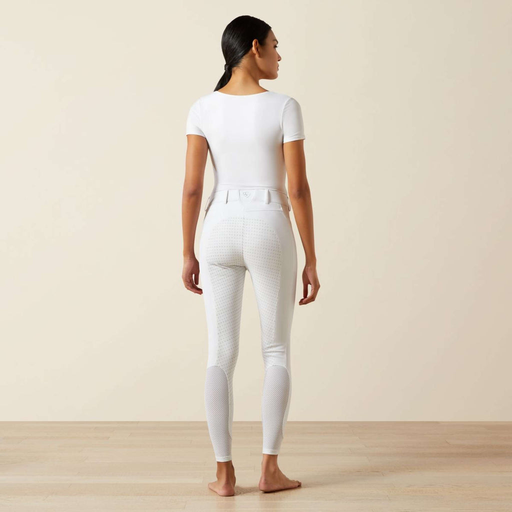 Ariat Pantaloni da Equitazione Tri Factor NT Full Grip Bianco