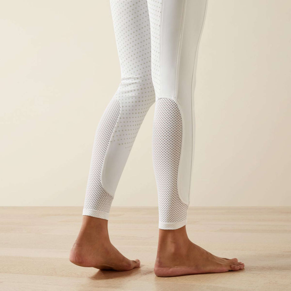 Ariat Pantaloni da Equitazione Tri Factor NT Full Grip Bianco
