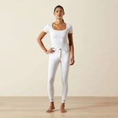 Ariat Pantaloni da Equitazione Tri Factor NT Full Grip Bianco