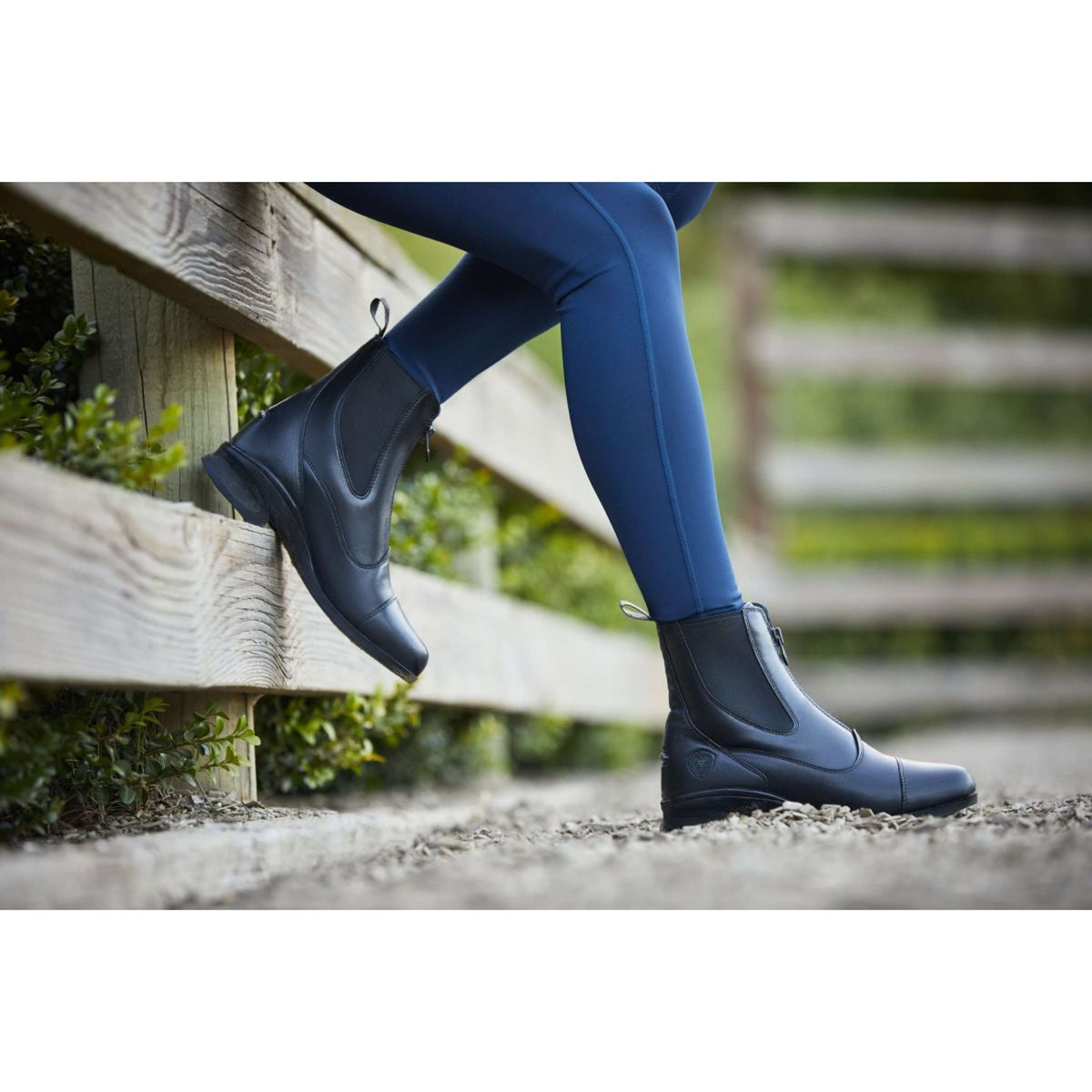 Ariat Stivaletti Heritage Zip Donne Nero