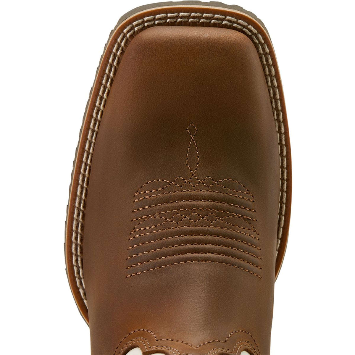 Ariat Stivali Western Hybrid Ranchwork Venttek Donne Distressed Brown/Crema