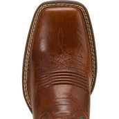 Ariat Stivali Western Round Up Stretchfit Donne Arizona Brown/Aged Jade
