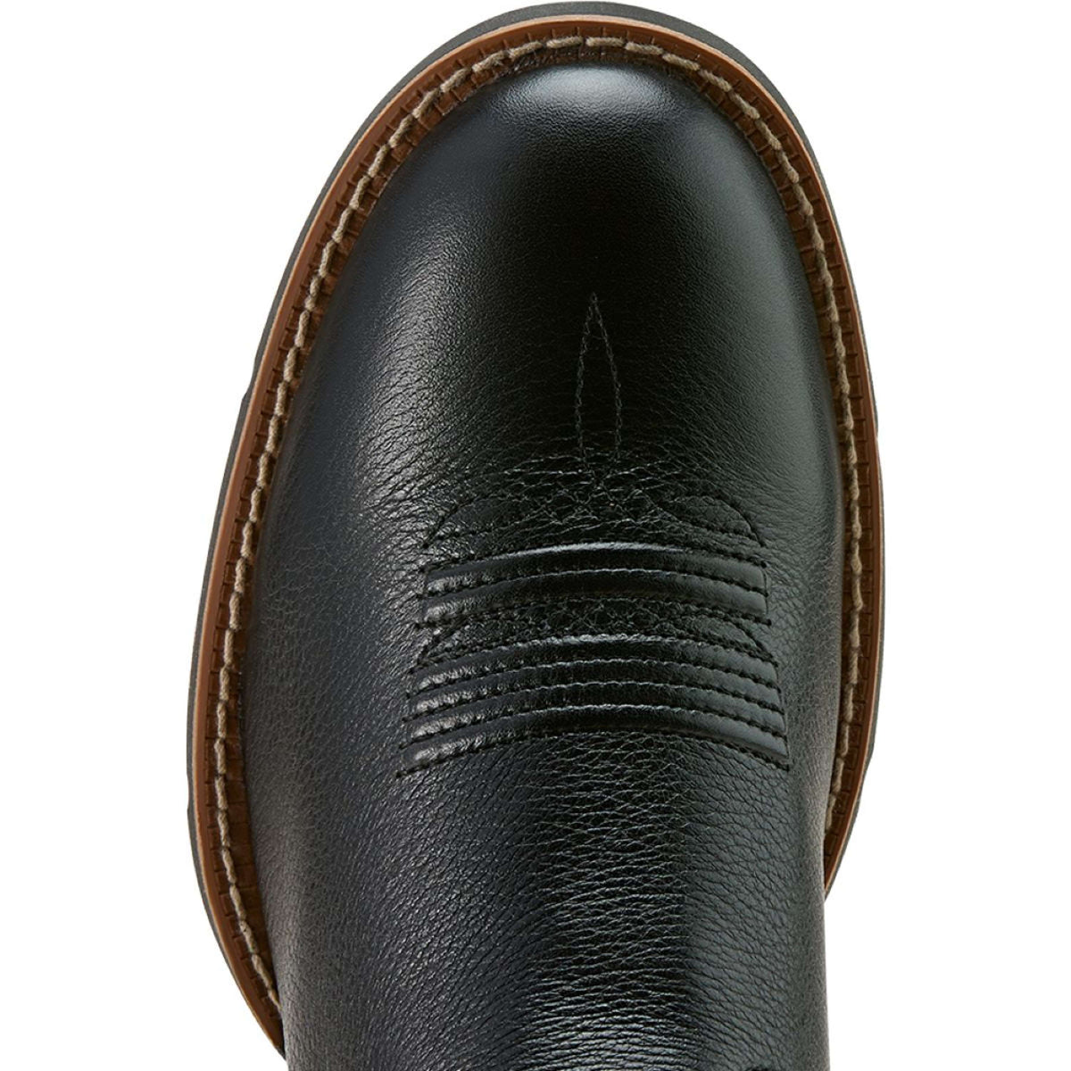 Ariat Stivali Western Round Up Stretchfit Donne Black Deertan/Garnet Emboss